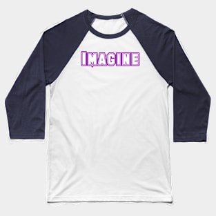 Words through Imagery Baseball T-Shirt